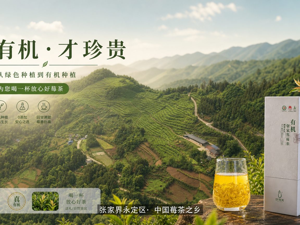 张家界永定区茶园产区风光——中国莓茶之乡